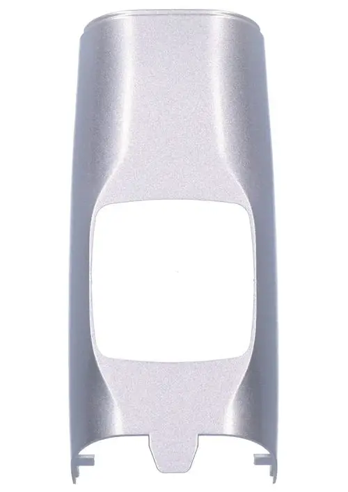 Gehäuserückwand in silberner Farbe, unbeschichtet, mit mittigem Ausschnitt. Geeignet als Ersatzteil für Produkte von Judo.